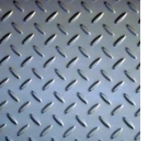 Bordes Checker Plate Stainless Steel 2mm (K)