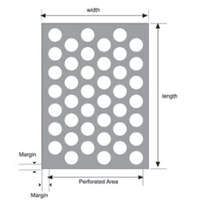 Perforated Mesh Standard Pattern