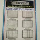 Kawat Loket Stainless 201 6mmx6mmx1mtr 3