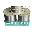 Kawat Stainless Steel 0.2mm soft (201)  1