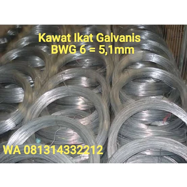 Tie Galvanized Wire bwg 6 