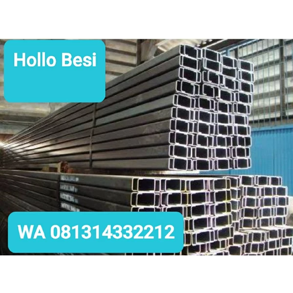 Box Pipe / Hollow Iron 2mm 20mmx40mmx6 Meters