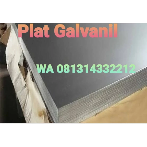 Plat Galvanis/ Galvanil 0.5mm 1.2mtrx2.4mtr