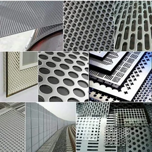 Plat Berlubang Besi 0.8mm 1mtr x2mtr lob 2.5mm